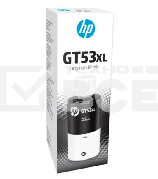 Емкость с чернилами HP GT53XL для GT 5810/5820/Ink Tank 115/315/319/419/415/Smart Tank 515/615, черный (135 ml), 6000 стр.