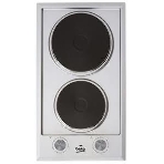 Встраиваемая электрическая варочная поверхность Beko HDCE 32200 X, Серебристый, фото 1