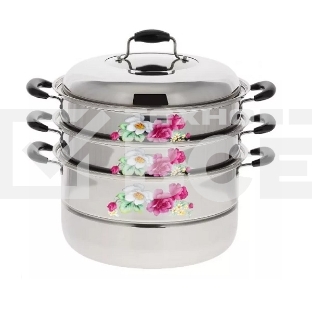 Мантоварка Трехуровневая Kelli KL-4244-28, диаметр 28 см (1х4)