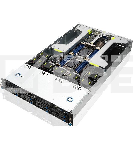 Серверная платформа Asus ESC4000-E10 up to 205W, 2x SFF8643 on the backplane, 2x 1600W PSU, (274285)