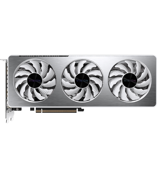 Видеокарта Gigabyte N3060VISIONOC-12GD LHR PCIE16 12288Mb 192 GDDR6 1837/15000 HDMIx2 DPx2 HDCP