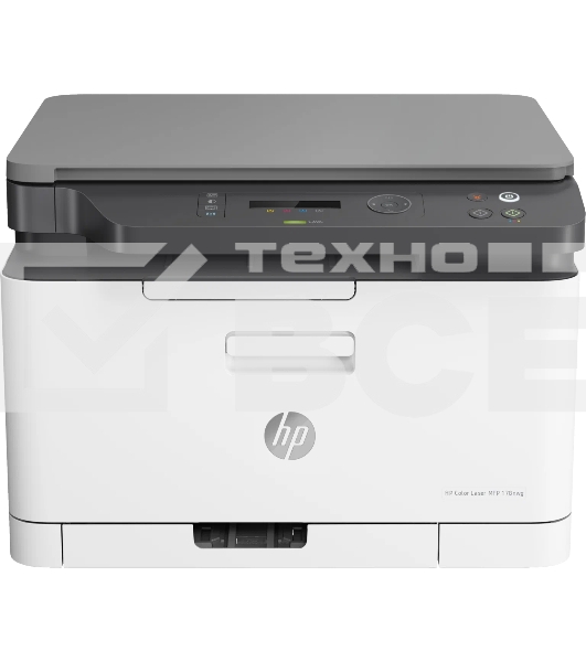 МФУ лазерный HP Color 178nw (4ZB96A), A4, цветной, печ. до 18 стр/мин. (ч/б) до 4 стр/мин. (цвет), 600 x 600 dpi, USB, RJ-45, Wi-Fi, Air Print, Mopria