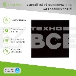 Выключатель умный Wi-Fi черный SECURIC, фото2