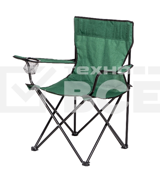 Стул складной PALISAD Camping с подлокотниками и подстаканниками 81х51х86 см 69608