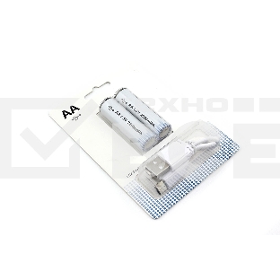 Аккумуляторная батарейка LR6 (АА) с зарядкой Type-C 2 шт.