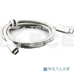 Кабель USB 3.1 Type Cm -- Cm IC 5А 10Gbs длина 1M, Telecom <TC420S> серебряный, фото11