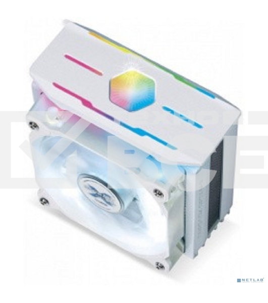 Кулер для процессора Zalman CNPS10X OPTIMA II RGB белый, 120 мм, алюминий/медь, 1500 об/мин, 27 дБ, 4 pin, 180 Вт, 158 мм