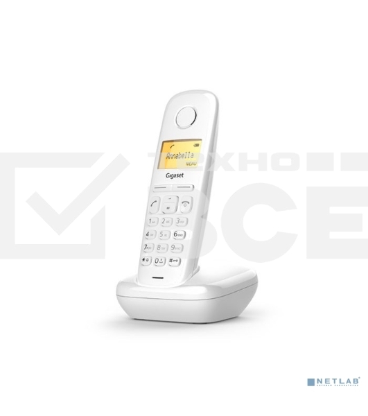 Радиотелефон Dect Gigaset A170 SYS RUS белый АОН