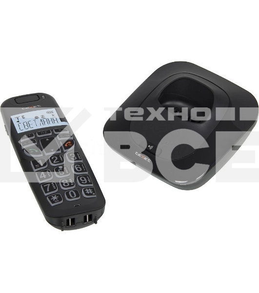 Радиотелефон teXet TX-D7505A черный