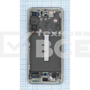 Дисплея для Samsung Galaxy S21 FE 5G SM-G990B в сборе с тачскрином ServicePack, зеленый (GH82-26414С)