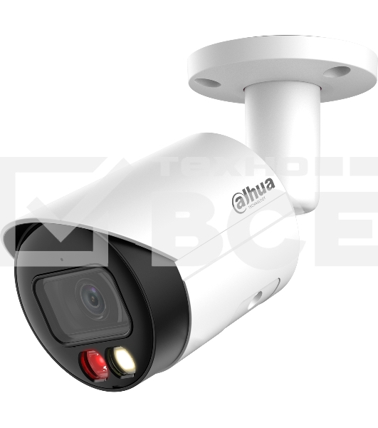Видеокамера Dahua DH-IPC-HFW2449SP-S-IL-0280B уличная цилиндрическая IP-видеокамера 4Мп 1/2.7” CMOS объектив 2.8мм