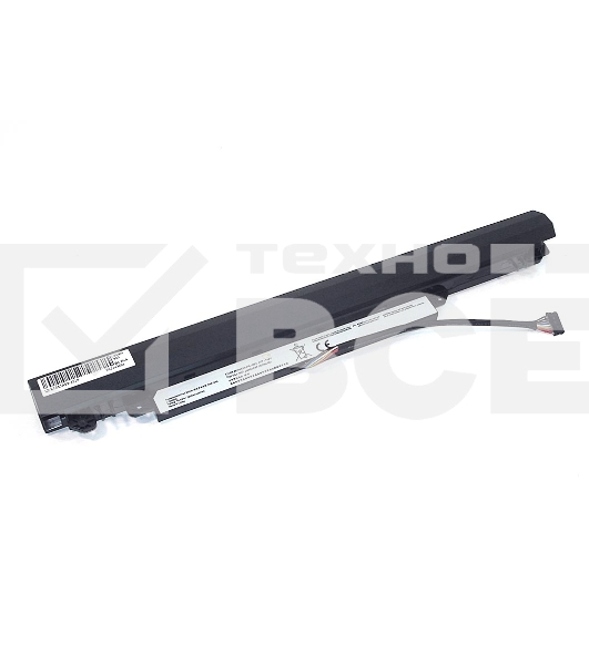 Аккумуляторная батарея для ноутбука Lenovo IdeaPad 110-14 (L15S3A02-3S1P) 10.8V 2600mAh OEM черная