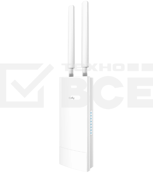 Повторитель беспроводного сигнала Cudy AP1200 Outdoor AC1200 Wi-Fi белый
