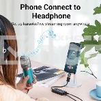 Внешняя звуковая карта Vention USB c регулятором громкости Черная, фото4