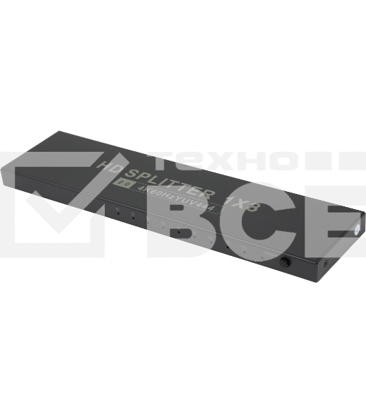 Сплиттер аудио-видео Premier 5-872-8V2 HDMI (f)/8xHDMI (f) черный