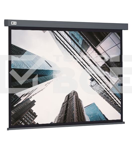 Экран Cactus 183x244см Wallscreen CS-PSW-183X244-SG 4:3 настенно-потолочный рулонный серый