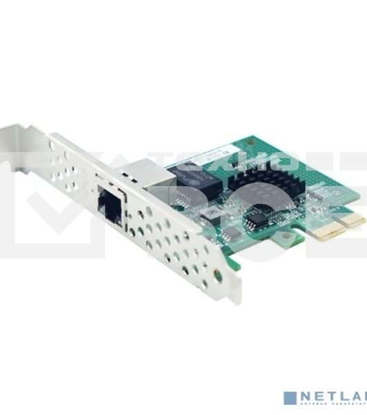 Сетевой адаптер LR-LINK LRES2034PT PCIe x1 1*RJ45 NIC Card   (303523)