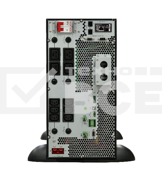 Источник бесперебойного питания Systeme Electriс SRT SRTSE6KRTXLIEC-NC 6000Вт 6000ВА черный