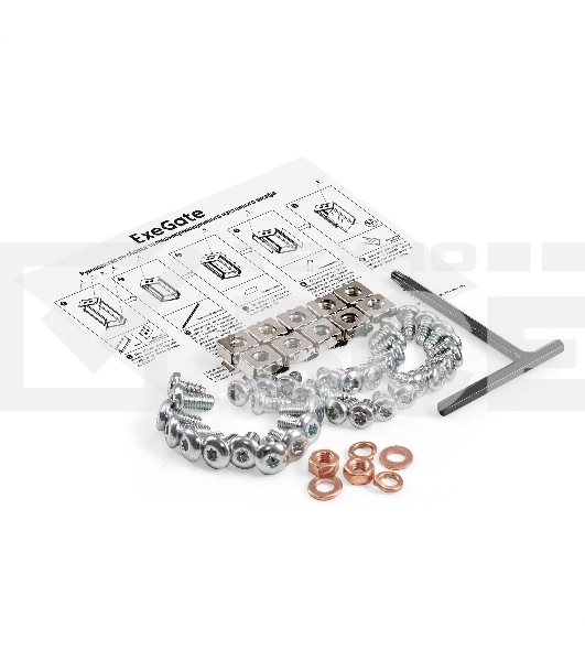 Шкаф телекоммуникационный 19' настенный 6U ExeGate EC-WM-6U.450.M.GREY (19', 6U, 600x450x370 мм (ШхГхВ), передняя дверь металл, съемные боковые панели, пыле- и влагозащита IP23, светло-серый RAL 7035)