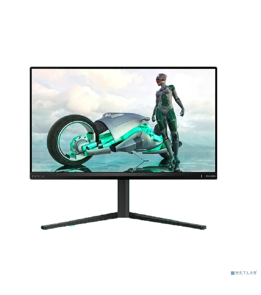 Монитор 27' Philips Evnia 27M2N3800A/01 Fast IPS 3840x2160, 160 Гц, 0.5 мс, 16:9, 450 кд/м², 2xHDMI 2.1, DP 1.4, 3.5 Jack, DisplayHDR 400, G-Sync, Adaptive-Sync, динамики (2x2 Вт), VESA 100x100, черный