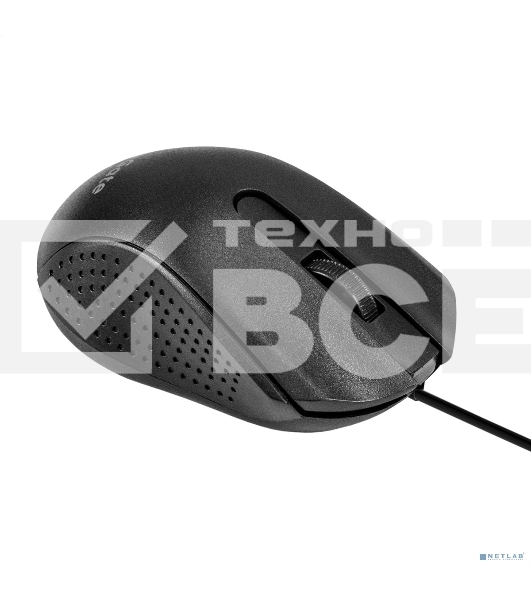 Мышь проводная ExeGate Professional Standard SH-8012 черный, 1000 dpi, USB, кнопки - 3