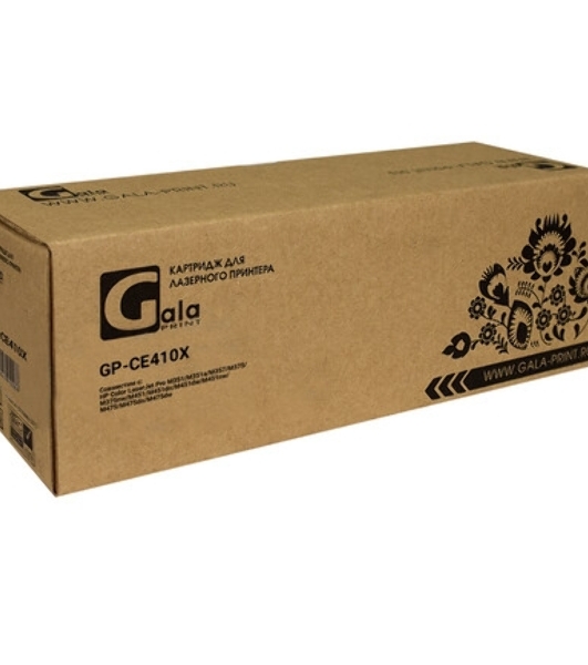 Картридж лазерный GalaPrint GP-CE410X (№305X) черный (4000 стр) для HP Color LaserJet Pro M351/M451dn/M451dw/M451nw/MFP/M475dw/M475DN