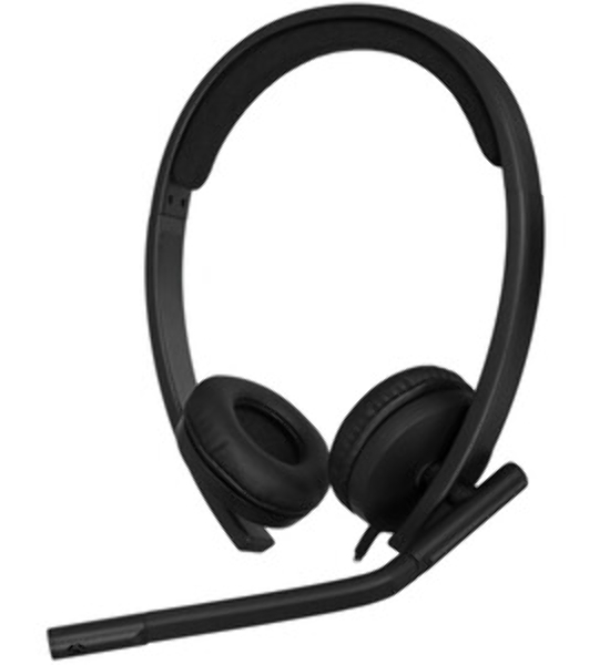 Гарнитура Logitech USB Headset H570e Stereo чёрный, проводная, USB