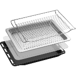 Духовой шкаф электрический Weissgauff OEMS 459 PDB черный, встраиваемый, фото13