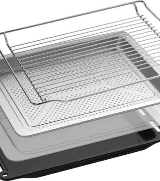 Духовой шкаф электрический Weissgauff OEMS 459 PDB черный, встраиваемый