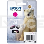 Картридж струйный Epson (C13T26134012/C13T26134010) пурпурный для Epson XP-70(300стр.), фото 1