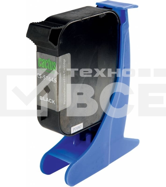 Картридж струйный Cactus CS-51645 черный (44 мл) для HP DJ 710c/720c/722c/815c/820cXi/850c/870cXi/880c