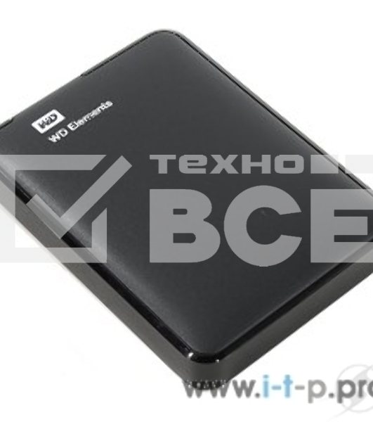Внешний жесткий диск Western Digital Original USB 3.0 2Tb WDBU6Y0020BBK-WESN Elements Portable 2.5