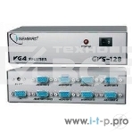 Разветвитель GVS128 Разветвитель сигнала VGA на 8 мониторов (Gembird/Cablexpert), фото2