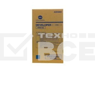 Девелопер Konica-Minolta bizhub PRESS C1060/C1060L/C1070/C1070P синий DV-614C