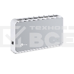Коммутатор TP-Link SOHO TL-SF1008D Коммутатор 8-port 10/100M mini Desktop Switch, 8 10/100M RJ45 ports, Plastic case, фото13