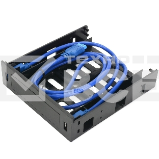 CMU3-B5 панель с двумя портами USB 3.0 в слот 5.25 компьютерного корпуса и слот 1*3.5/2*2.5