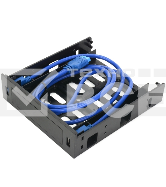 CMU3-B5 панель с двумя портами USB 3.0 в слот 5.25 компьютерного корпуса и слот 1*3.5/2*2.5