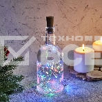 Гирлянда «Роса» с пробкой 2 м, 20 LED, цвет свечения мультиколор, 3хLR44 в комплекте NEON-NIGHT, фото2