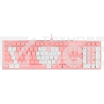 Клавиатура A4Tech Bloody B800 Dual Color проводная USB розовый/белый, фото15
