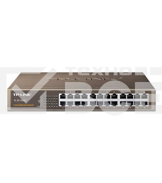 Коммутатор TP-Link SMB TL-SF1024D Коммутатор 24-port 10/100M Switch
