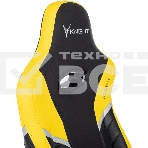 Кресло игровое Knight Thunder 5X черный/желтый эко.кожа крестов. металл, фото20