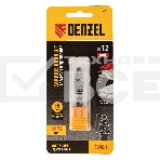 Борфреза по металлу Denzel твердосплавная, параболическая, тип-F, 12 мм, фото2