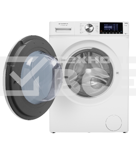 Стиральная машина Maunfeld MFWM148WH02 белый, загрузка фронтальная 8 кг, 1400 об/мин., класс: А+++