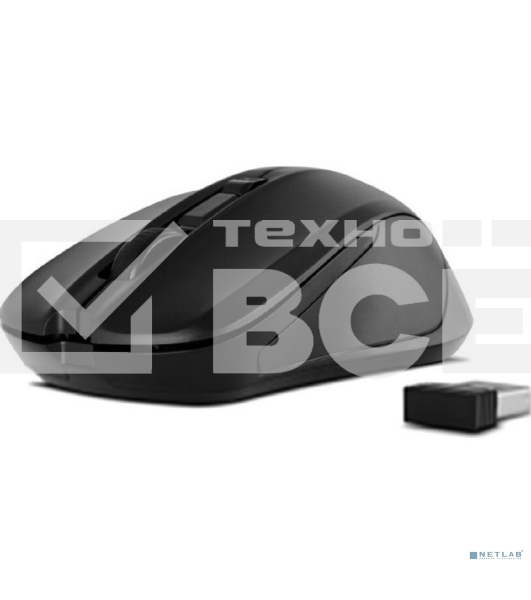 Мышь беспроводная SVEN RX-270W черный, 1600 dpi, радиоканал, USB, кнопки - 4