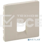 Лицевая панель для одиночных телефонных/информационных розеток. Слоновая кость Valena LIFE. , фото2