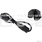 Кабель монитор-компьютер (UPS->уст-во) ExeGate Power EC-0,5P (С13->С14) VDE-250V-3*0.5-CU, 6A, 0.5м, фото2