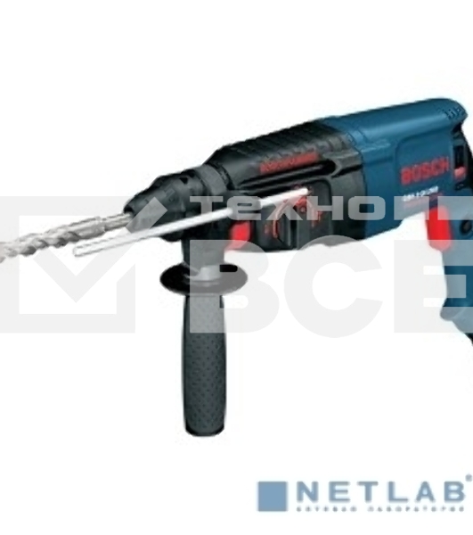 Перфоратор Bosch GBH 2-26 DRE Professional патрон:SDS-plus уд.:2.7Дж 800Вт (кейс в комплекте)