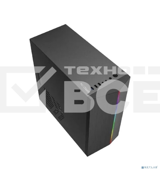 Компьютерный корпус Zircon Lima без БП (Midi Tower,Micro-ATX,Черн,1*USB 3.0,2*USB 2.0, 1*92мм)