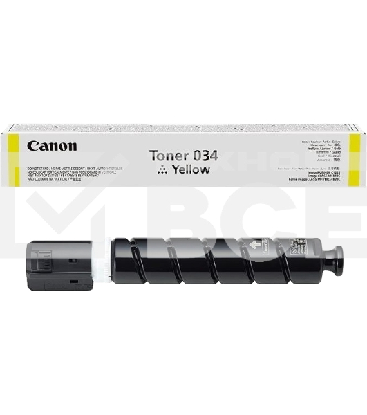 Картридж лазерный Canon 034 (9451B001) желтый (12000 стр.) Canon imageRUNNER C1225, C1225iF