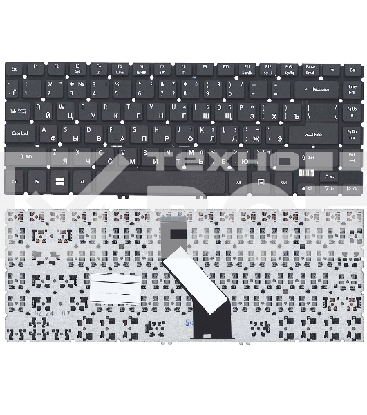 Клавиатура для ноутбука Acer Aspire V5-473G черная